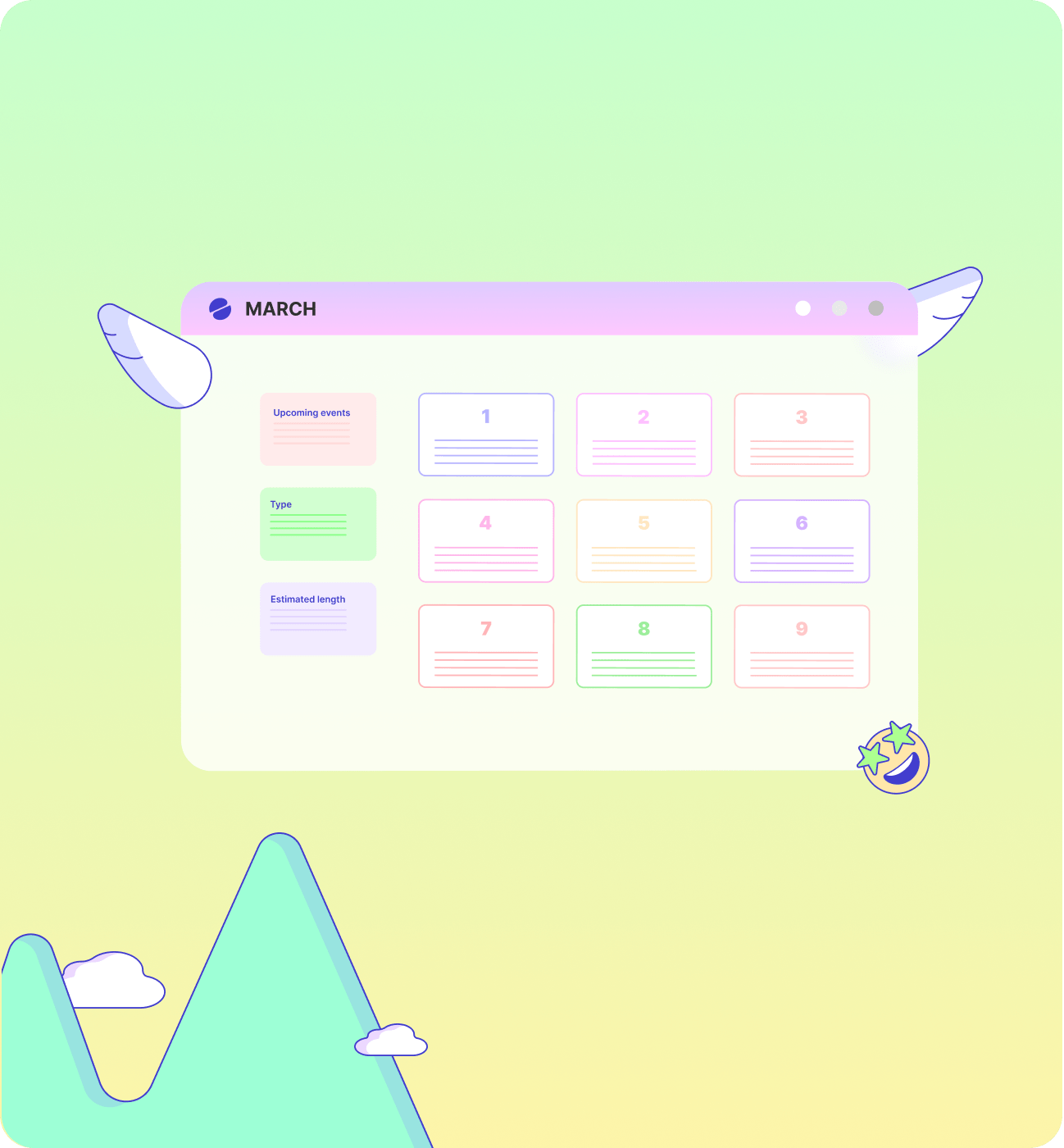 Graphic for Let's Plan Your Monthly SMS and Email Calendar Together