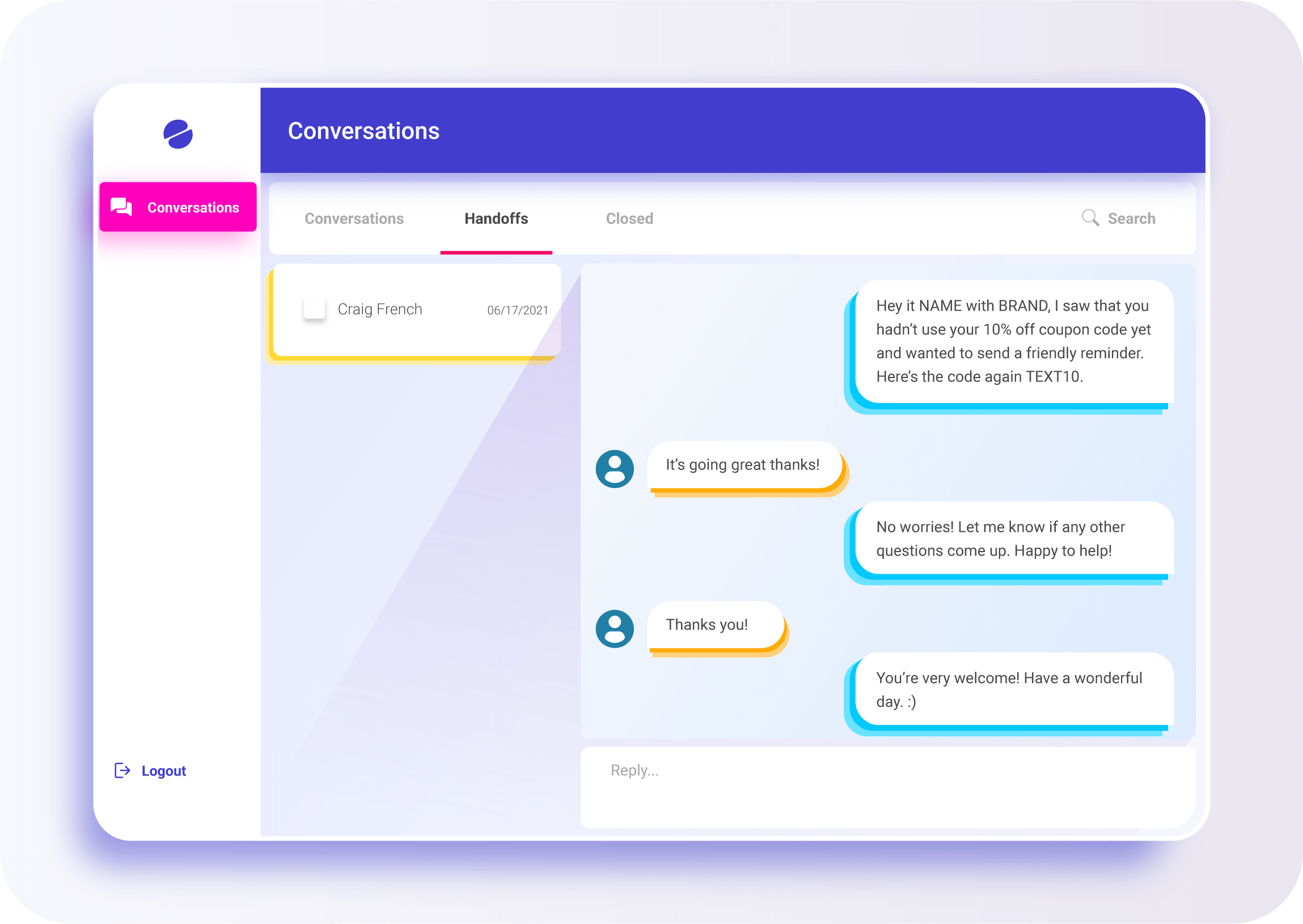 Wizard  Conversational SMS Commerce for Innovative Brands