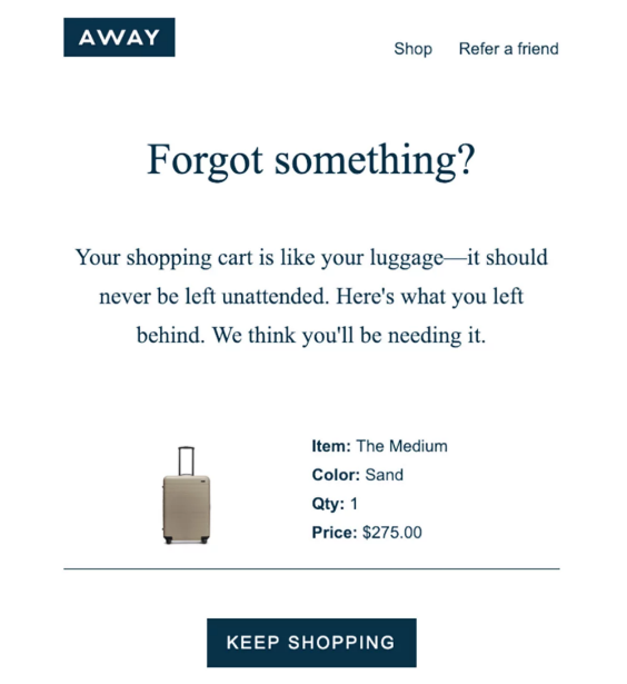 14 Abandoned Cart Email Examples to Recover Lost Sales