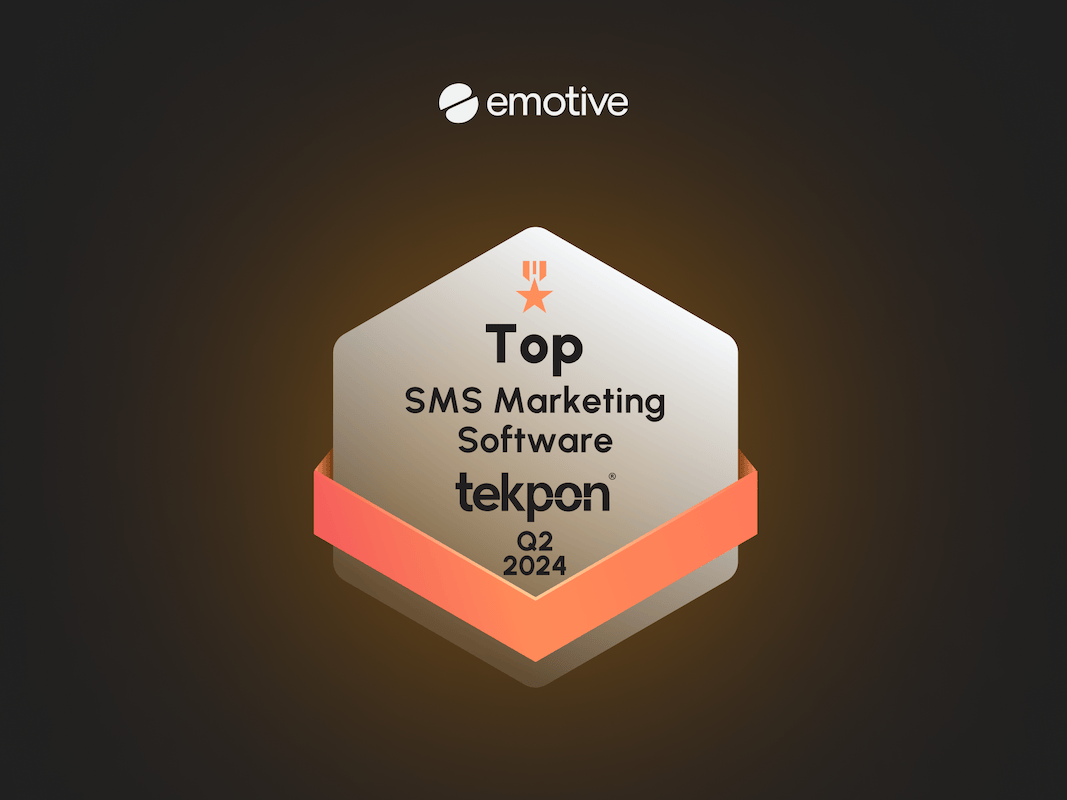 Emotive Celebrated as Top SMS Software by Tekpon for 2023 Featured Image