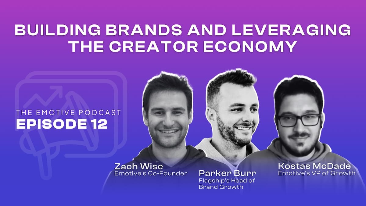 Episode 12 - Building Brands and Leveraging the Creator Economy Thumbnail