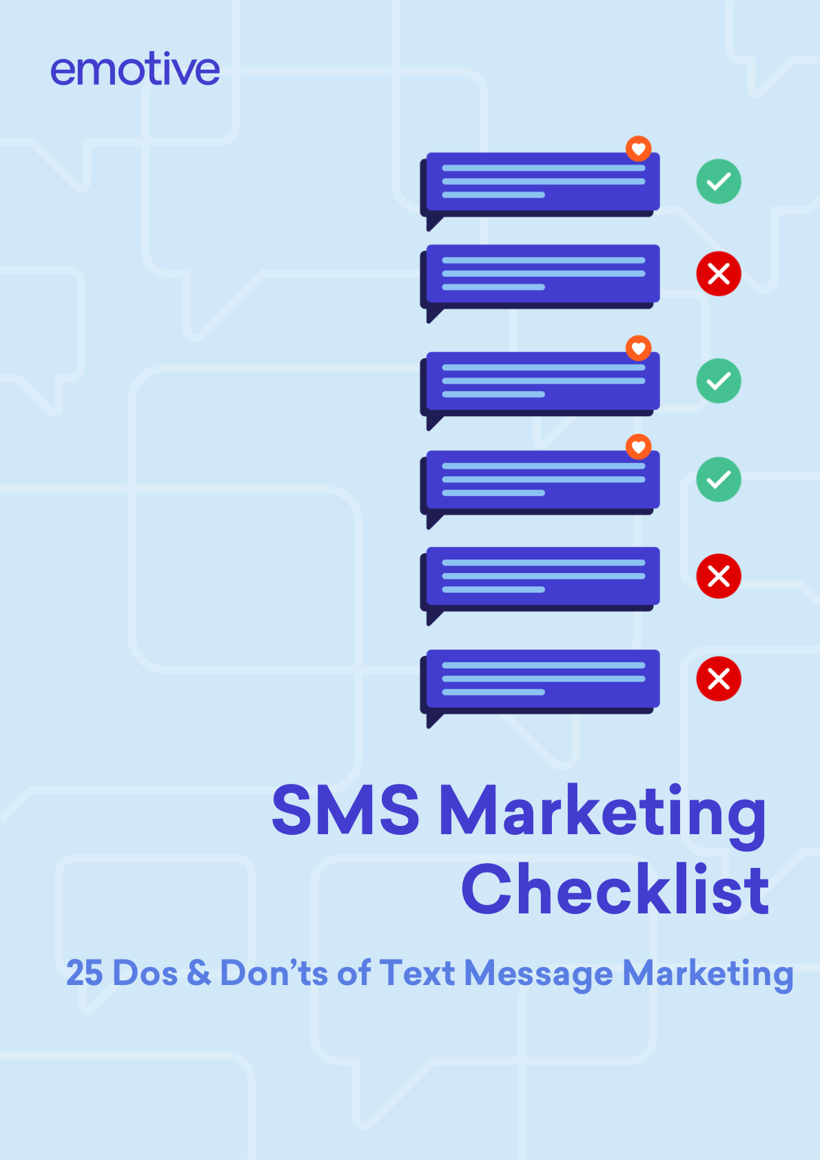 SMS Marketing Checklist: 25 Dos & Don'ts of Text Message Marketing Featured Image